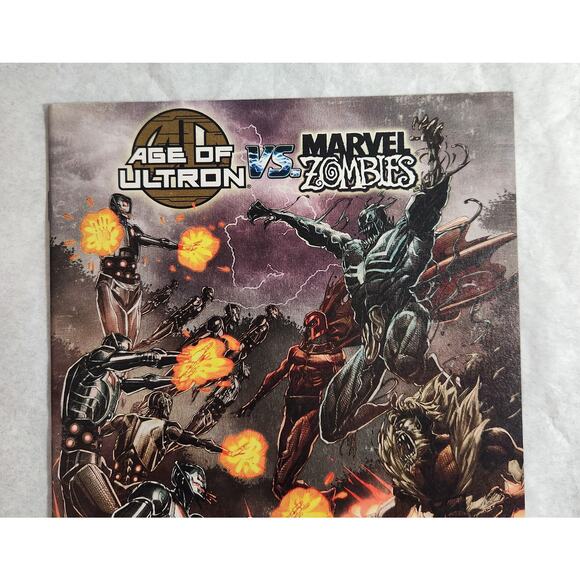 Secret Wars Age Of Ultron Vs. Marvel Zombies Marvel Variant Edition #1 2015 NM - Picture 3 of 8